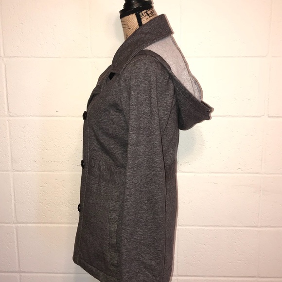 Billabong p-coat style fleece jacket - Picture 2 of 6